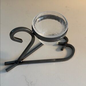 Black Metal Heart Candle Holder 🕯️💕 NWOT ✨